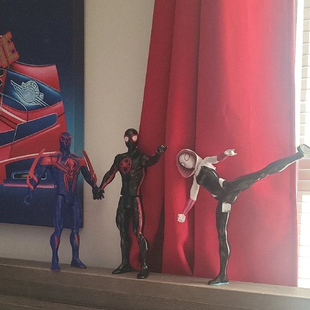 MARVEL Kids Across The Spiderverse 12-inch Aciton Figures -Made By Matel - Picture 1 of 11